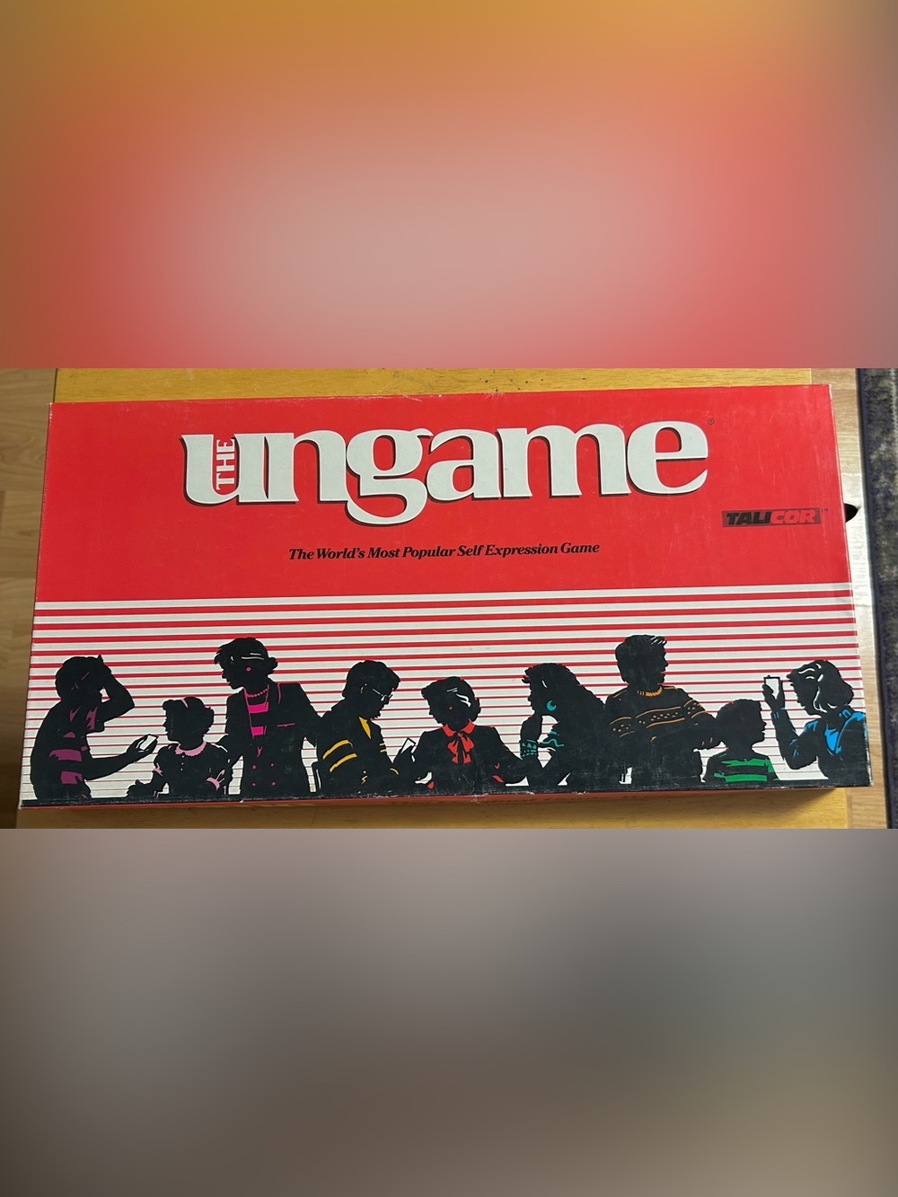 Vintage The Un-Game Self-Expression Party Board Game